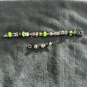 Authentic Pandora Bracelet & Charms